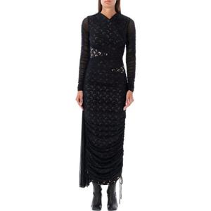 마린세르 롱 원피스 WDR286ACJER0004 BK99 BLACK