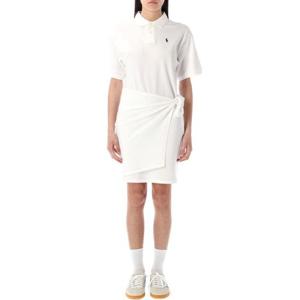 폴로 랄프로렌 미디 원피스 211A88516 002 WHITE
