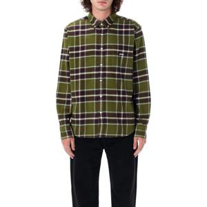 오베이 긴팔 셔츠 181200393 MGN MOSS GREEN MULTI
