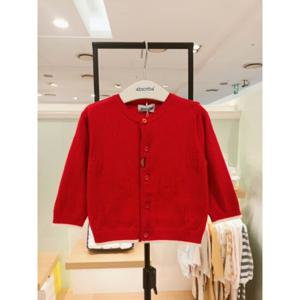 [압소바] (빨강) 25FW 로쇼니트가디건 (A2543205)