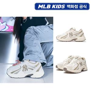 [MLB키즈PG] 트랙 러너 다이얼 운동화 (7ARNCB55N-50IVS)