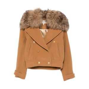 끌로에 봄버 자켓 25AMA01952 207 BROWN
