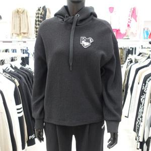 [파사디]P23FTP112S_BK 여성골지후드티셔츠_CC