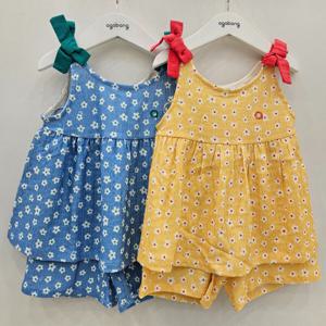 [아가방]티치민소매리본상하(옐로우,블루)01R353051_GN