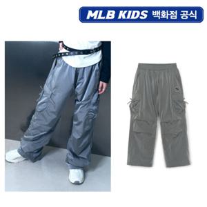 [MLB키즈PG] 걸즈 리본 카고 투웨이 우븐팬츠 (7FWPB1554-50GRS)