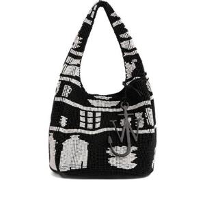 JW앤더슨 숄더백 HB0744 FA0470 901 BLACK WHITE