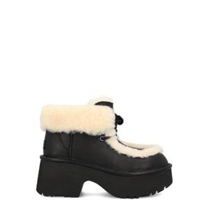 UGG 에스미 가죽 레이스업 부츠 1176110 BLK TP948043600