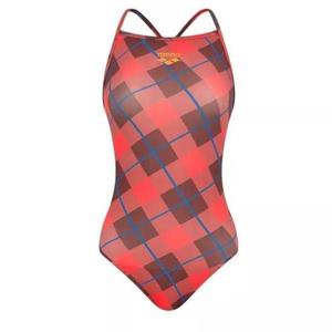 아레나  캐롤 원피스 더블스트랩 타이백 (A4FL1LO20RED)