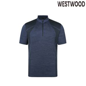 [웨스트우드]남성 여름 아웃도어 프린트 반팔 집티 WP2MTTS323