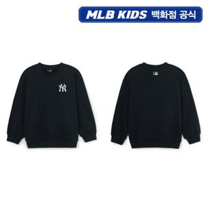 [MLB키즈PG] 베이직 스몰로고 맨투맨 (7AMTB1654-50BKS)