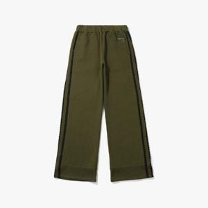 디아도라팬츠 AQS D4422TFP77KAS 크로스코트 레이스 라인 스웨트팬츠 KHAKI