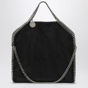 STELLA MCCARTNEY Falabella Fold Over bag black 234387W9132XLSTELL-1000