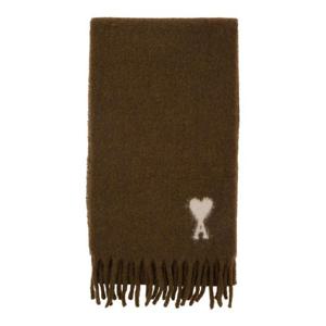 AMI PARIS OFF WHITE AMI DE COEUR SCARFBABY B4 USF673AW0004216