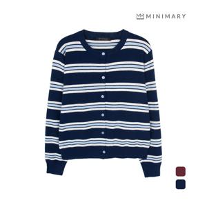 [미니마리] 삼단컬러배색가디건 (MMA3CD03)