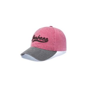 MLB키즈 빈티지 워싱 챙배색 볼캡 (7ACPV165N50PKD)