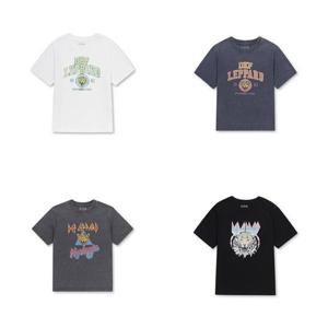 탑텐키즈 MKF2TS3801 공용 가먼트 다잉 콜라보 반팔티
