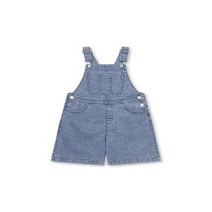탑텐키즈 MKF2DH3111 공용 오버롤 데님 쇼츠