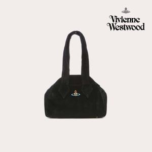 [공식] 비비안웨스트우드 벨벳 미디움 핸드백 VPTCBA0003 99