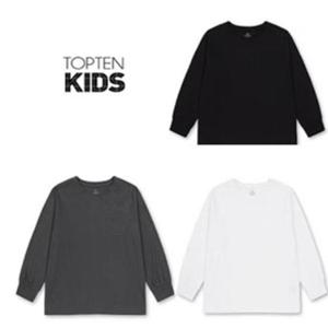 탑텐키즈 MKF5TS3905 공용 에센셜 USA 코튼포켓 티셔츠