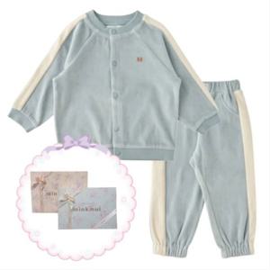 선물추천 [밍크뮤HP]25년F W (BL)아미띠에큐트점퍼상하세트(35C70-670-06 671-01)
