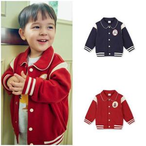 탑텐키즈 MKF4TC3301 공용 유아 차윤아트 바시티 점퍼