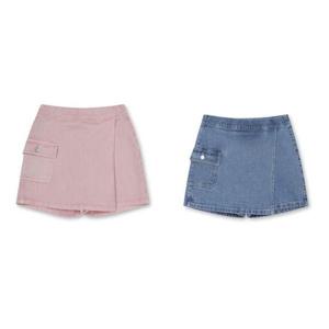 탑텐키즈 MKF2RS2212 여아 에코 데님 랩 스코트