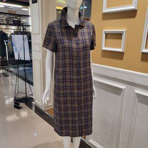 [BCBG] 비씨비지 여름24 안토니오 체크 원피스 B4B4O618