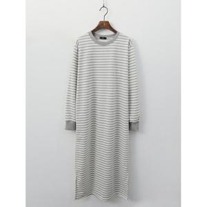 [샵앤]베이직 국산 단가라 여성 긴팔 롱원피스 ARA-WDR-3087-그레이