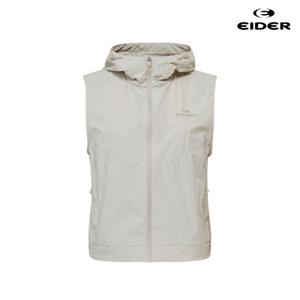 여성 ON THE ROCK S (온더락 쉐도우) 경량 베스트 (CREAM BEIGE) (DWM25611_W9)