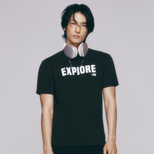 M 노스페이스반팔티 UQC NT7UQ03J 에어리 터치 반팔 라운드티
