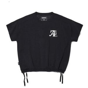 인터크루 HC10 여,포인트밑단스트링반팔티 ITY2TM53A