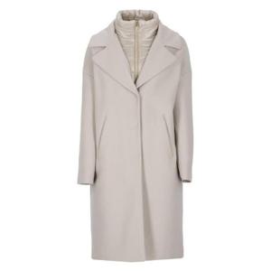 Herno 패딩 칼라 싱글 브레스티드 롱슬리브 코트 GC000414D33344 1985 TP942365317