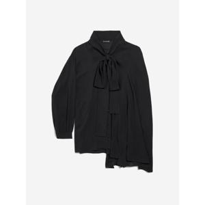발렌시아가 긴팔 티셔츠 839280TIN13 1000BLACK Black