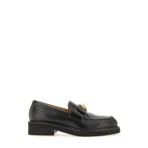 VALENTINO GARAVANI 40MM CALFSKIN VLOGO LOCKER LOAFER 5W2S0JN6HJL0NO