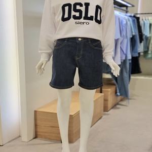 [시에로]포켓절개 생지칼라 루즈핏 반바지(SJ2DPF835)