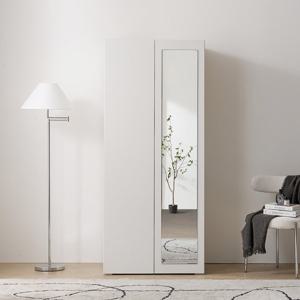 보루네오 마르체 모엔 800 전신거울 시스템 옷장 BKC802C (착불)