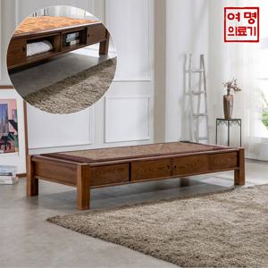 여명흙침대 홍맥반석 돌침대 쇼파 통서랍 카우치 평상