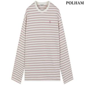 [폴햄]여성 스트라이프 긴팔티 PHE2TR2120