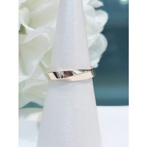 로이드 모던브리티쉬 크로스라인 14K 반지 LRS24006G