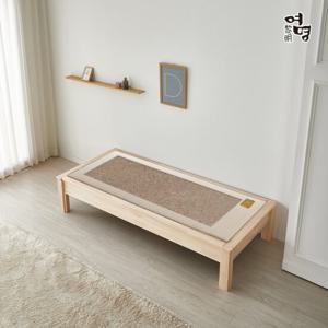 여명흙침대 더편백 홍맥반석 쇼파 카우치 원목 돌평상
