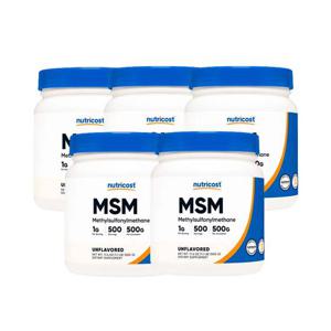 5개X  뉴트리코스트  퓨어  MSM  파우더  500g