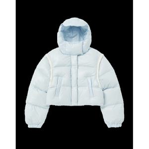 [널디] 우먼스 디태처블 투웨이 슬리브 글로시 다운 자켓 PNEW23DJ08 W S DETACHABLE SLEEVE GLOSSY DOWN J