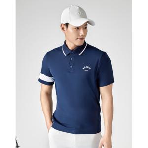 헤지스 골프 남성 24SS BEST스테디셀러라인 그래픽 폴로티셔츠 (NAVY) WPTS4B916N3