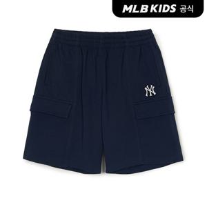 [택가 59,000원][MLB키즈 공식] 25SS 베이직 썸머 캠핑 반바지 NY (Navy) 7ASPB0353-50NYS