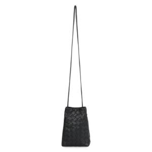 BOTTEGA VENETA 보테가 베네타 인트레치아토 블랙 숄더백 1971282