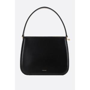 FERRAGAMO 뉴 프레임 스무스 가죽 핸드백 215485 001NEWFRAMEBLACK