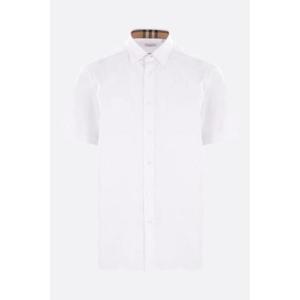 BURBERRY Sherfield short-sleeve shirt in stretch poplin 8079594A1464