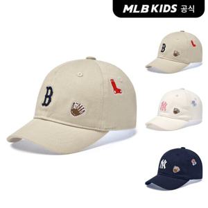 [MLB키즈 공식] 25N 베이스볼 패턴 볼캡 (3color) 7ACPB015N