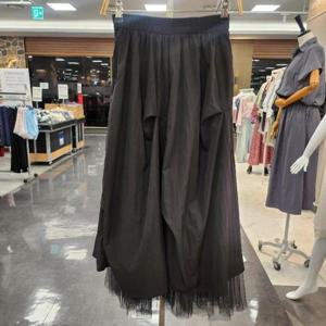 밸리걸 HC12 레이스 포인트 롱 스커트 235402