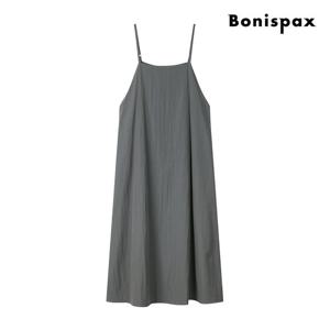 [보니스팍스(여성의류)]링클 뷔스티에 롱 원피스 (XP6OP004M0)